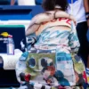 US Open Tennis Championships 2026 Naomi Osaka KidSuper Custom Trench Coat back view