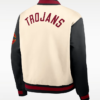 USC Trojans Legacy Nike College Full-Snap Bomber Jacket Back