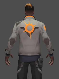 Valorant Phoenix Fiery Jacket
