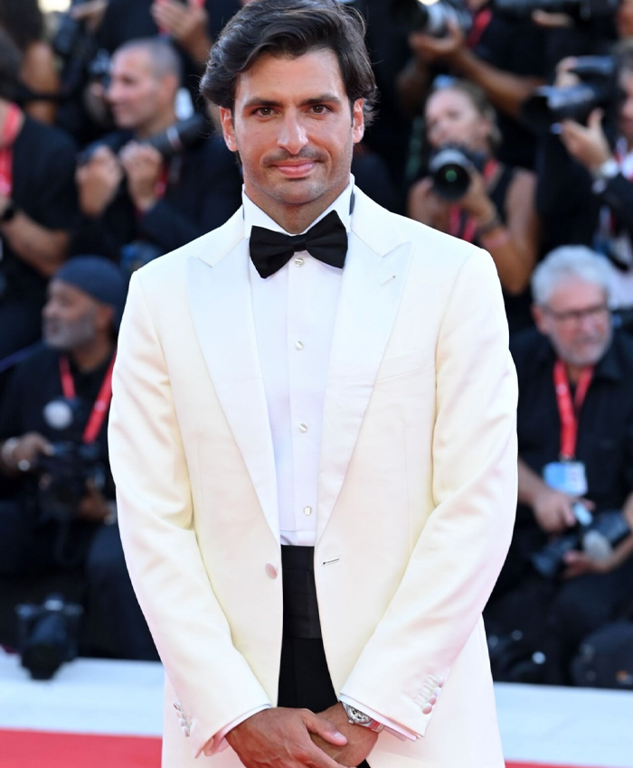 Venice Film Festival Carlos Sainz Tuxedo