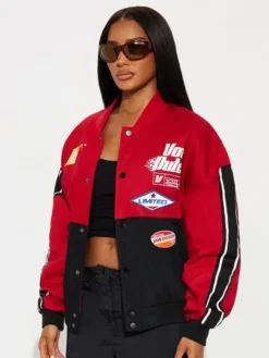 Von Dutch Twill Racing Jacket