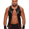 Von Wagner WWE NXT cal bloom Black Leather Vest