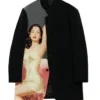 WILDSIDE × The Weeknd AFTER HOURS TIL DAWN Tape Crepe de Chine 2B Tailored Collar Jacket front view