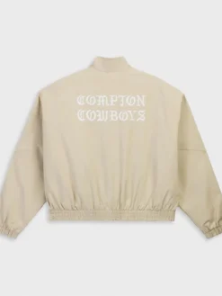 WNBA Sophie Cunningham Adidas x Willy Chavarria x Compton Cowboys Chino Track Jacket back view