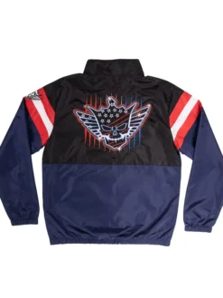 WWE Cody Rhodes Neon Nightmare Full-Zip Windbreaker Jacket Back