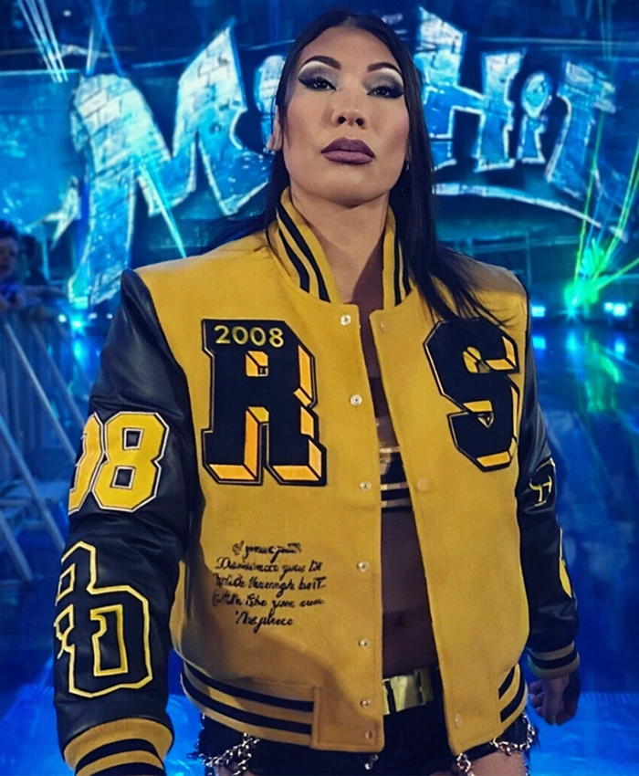 WWE Mia Yim SmackDown Varsity Jacket