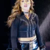 WWE-NXT-Wrestler-Entrance-Stage-Adriana-Rizzo-Black-Studded-Jacket