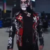 WWE Penta Black and Red Leather Biker Jacket