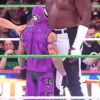 WWE Rey Mysterio AAA TripleMania 34 Halloween 2026 Purple And Black Leather Vest back view