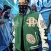 WWE SmackDown 2026 Mia Yim Green Letterman Jacket