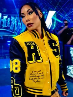 WWE SmackDown Mia Yim Varsity Jacket