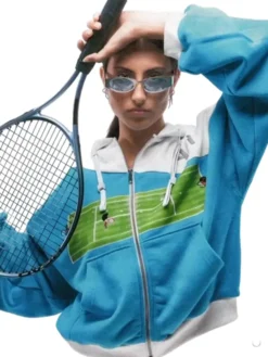 Wii Tennis Hooded Jacket by Artificial Fever