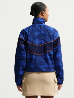 Women France National Team Nike Windrunner Jacket Back