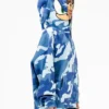 Women Neptun X Sonic 2026 Full ZIP Hooded Jacket Blue Camo