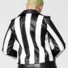 Womens Killstar Beetlejuice Vegan Leather Jacket