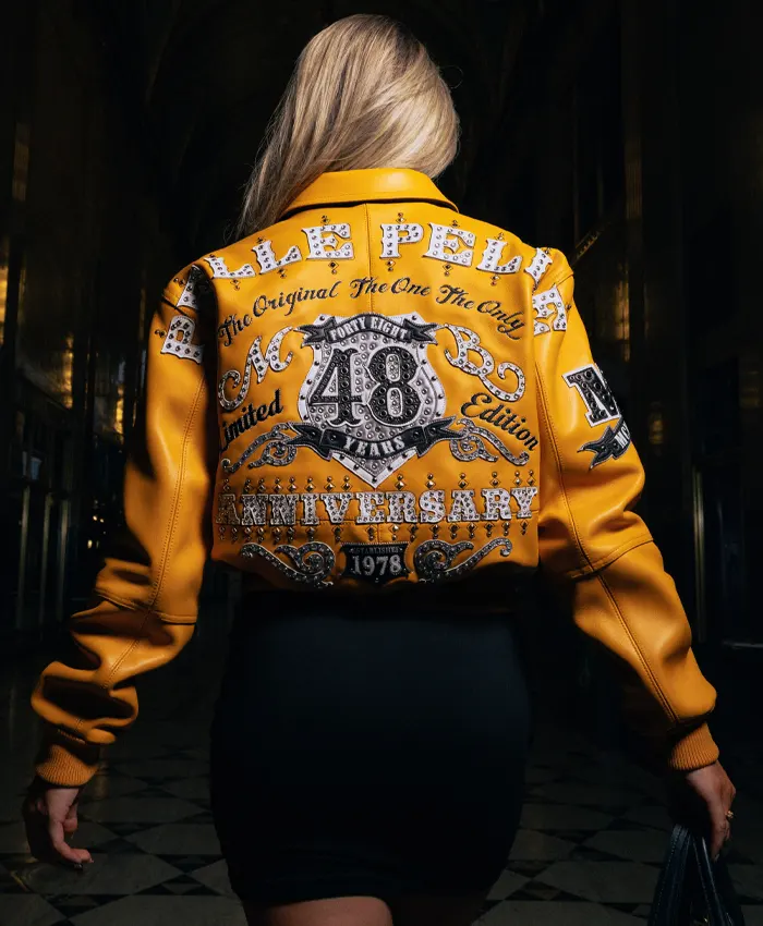 Womens Pelle Pelle Unrivaled Anniversary Womens Cropped Jacket