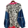 Women's Trendy Summer Long Sleeve Cardigan Sweater Back