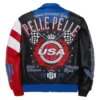 World Champion Rally Pelle Pelle 1978 Daytona Special Leather Bomber Jacket back view