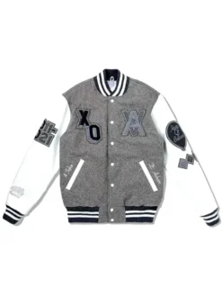 XO The Weeknd HOB 10 Year Letterman Grey Jacket