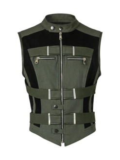 Yelena Belova Green Cotton Vest
