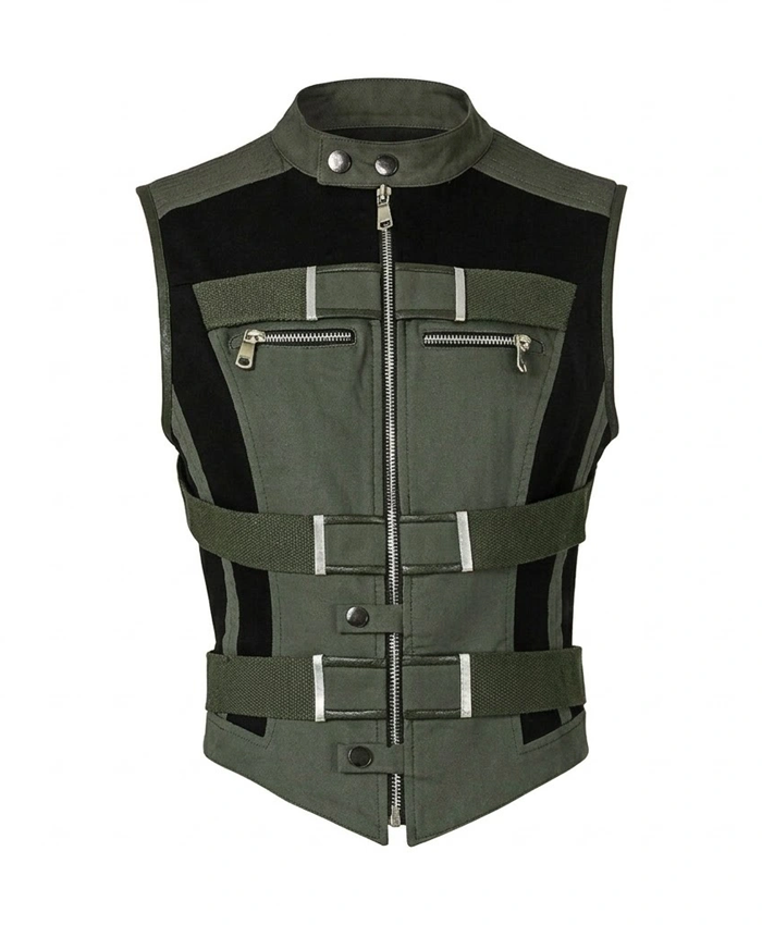 Yelena Belova Green Cotton Vest