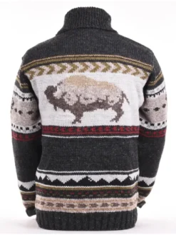 Yellowstone Nordic Pattern Knit Sweater