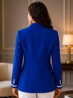 Zeta Phi Beta Blazer Back