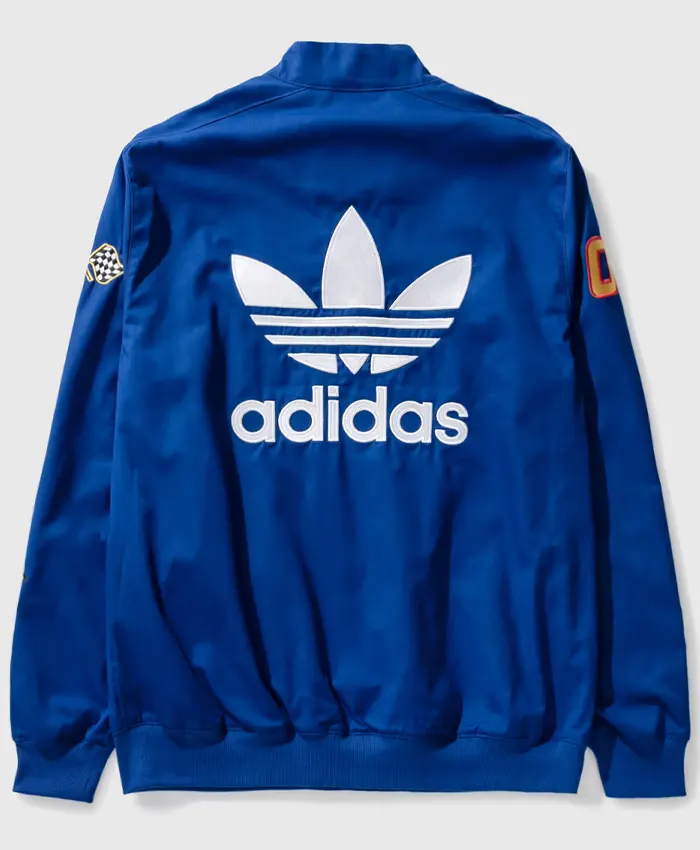 adidas Blue Sean Wotherspoon Hot Wheels Edition Race Jacket