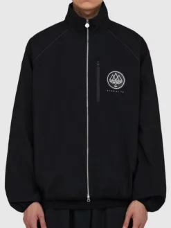 adidas Men's SPZL F.C Black Full Zip Up Track Jacket For Sale