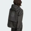 adidas black myshelter rain rdy jacket back