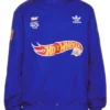 adidas x sean wotherspoon x hot wheels race jacket blue power blue