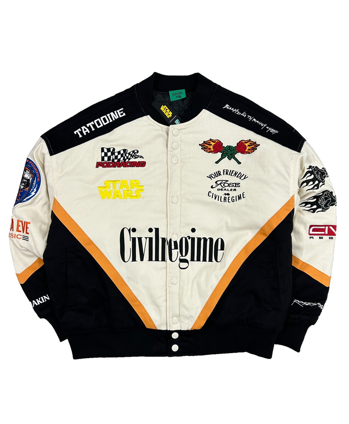 civil regime beetlejuice Racing jacket For Sale