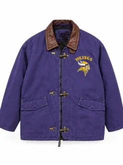 1990s Vintage Mirage Minnesota Vikings Toggle Jacket
