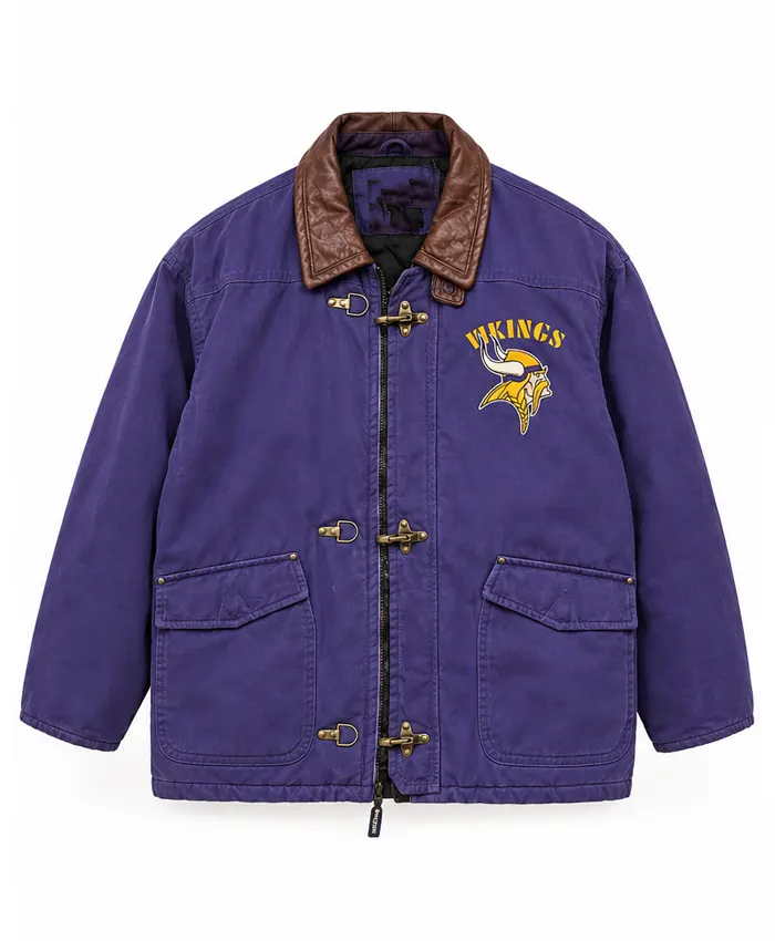 1990s Vintage Mirage Minnesota Vikings Toggle Jacket
