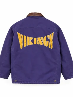 1990s mens Vintage Mirage Minnesota Vikings Jacket