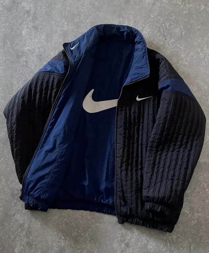 90s Nike Reversible Bomber Jacket On Sale