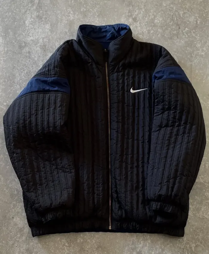 90s Nike Reversible Zip Up Jacket For Sale