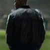 Aaron-Pierre-TV-Series-Lanterns-2026-John-Stewart-Black-Bomber-Leather-Jacket