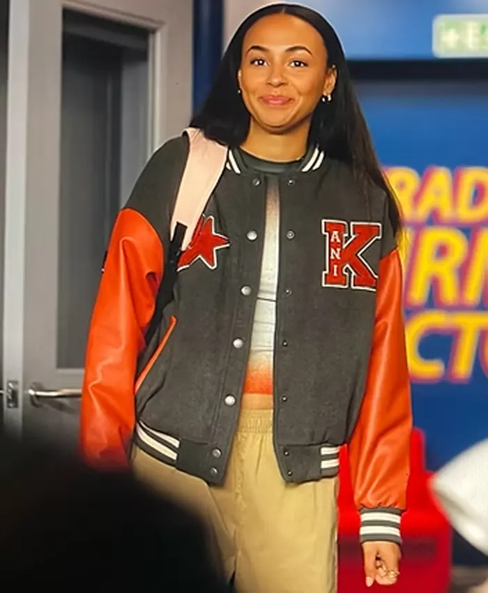 Abbie Hern Ted Lasso Gemma Jay Varsity Jacket