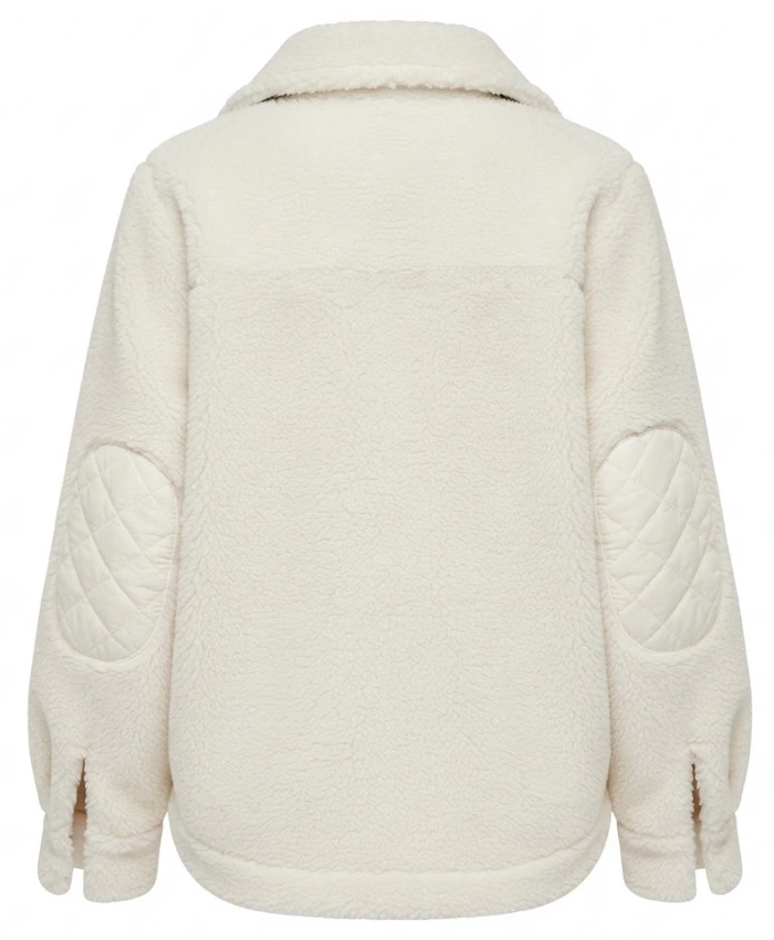 Alo-Yoga-White-Sherpa-Jacket-For-Sale