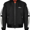 Amiri Bones Black Bomber Jacket
