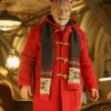 Arnold Schwarzenegger The Man with the Bag Santa Red Coat