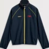 Arsenal Adidas CF 26-27 SPZL Navy Blue Fleece Track Top Jacket front view