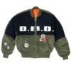 AsAP Rocky Water Taxi Italy D.B.D. olive green Bomber Jacket