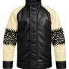 Axl Ros Skeleton Black Biker Jacket