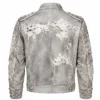 BTS Arirang Tour Lima Jin Military Style Jacket Back View