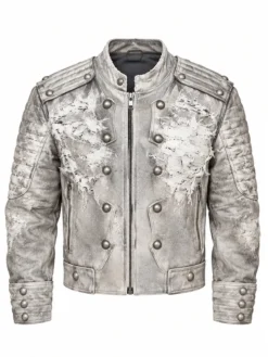 BTS Arirang Tour Lima Jin Military Style Jacket Front View