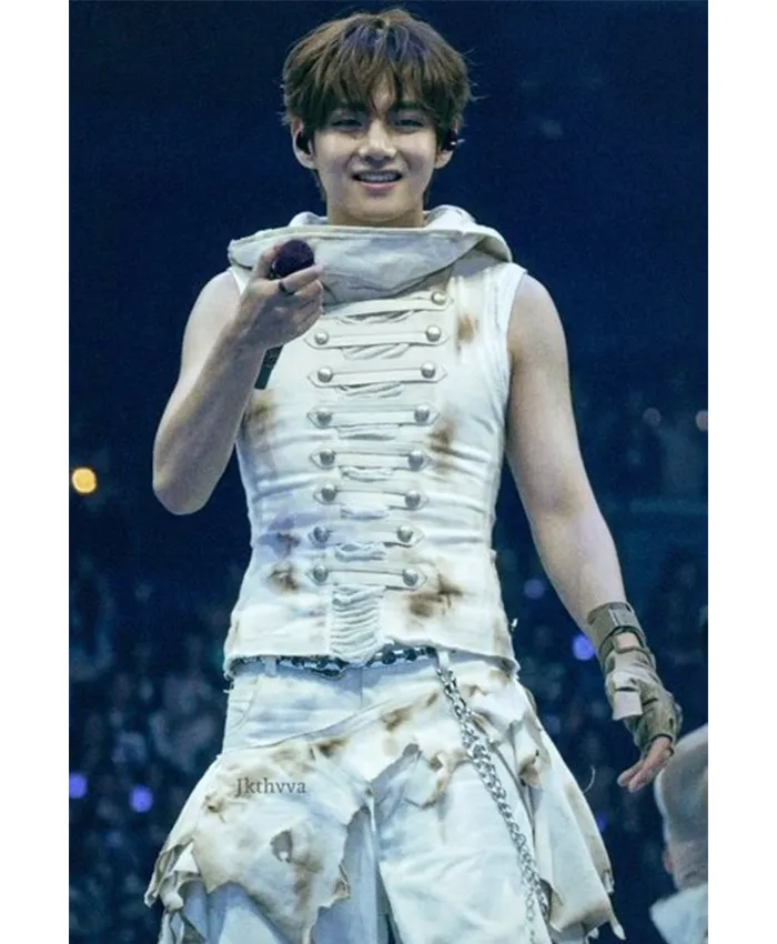 BTS Kim Taehyung World Tour Arirang Bogota Military Vest