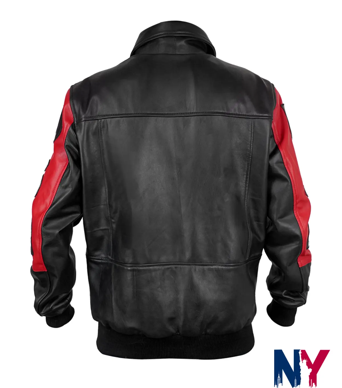 BTS Swimside Event Kim Taehyung Leather USA Jacket back view