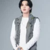 BTS World Tour Arirang Bogota Suga Grey Vest